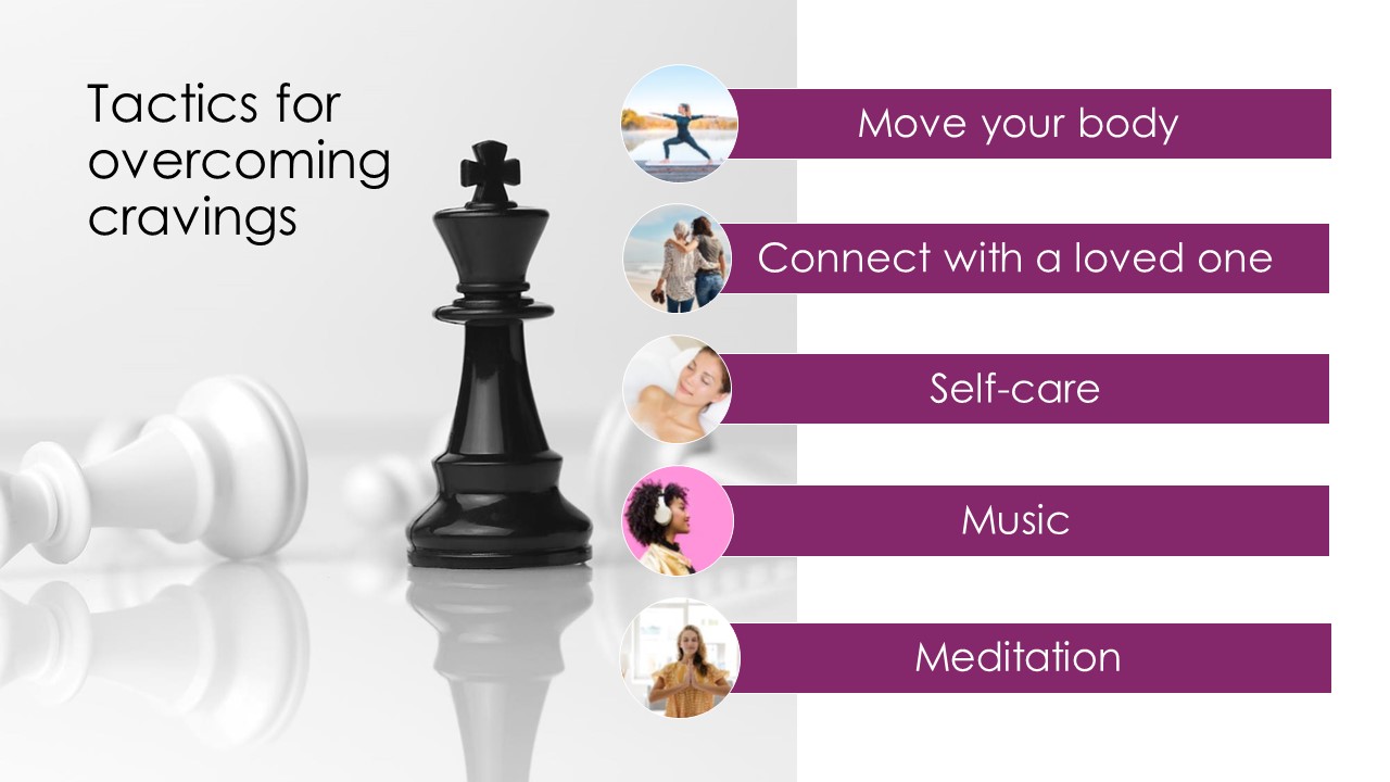 Tactics for overcoming sugar cravings