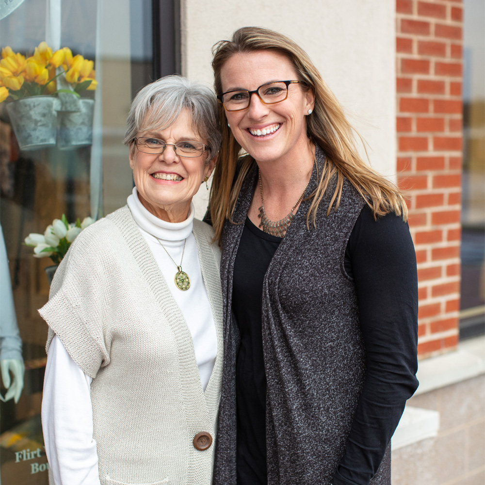 BeBalanced client and a weight loss consultant 