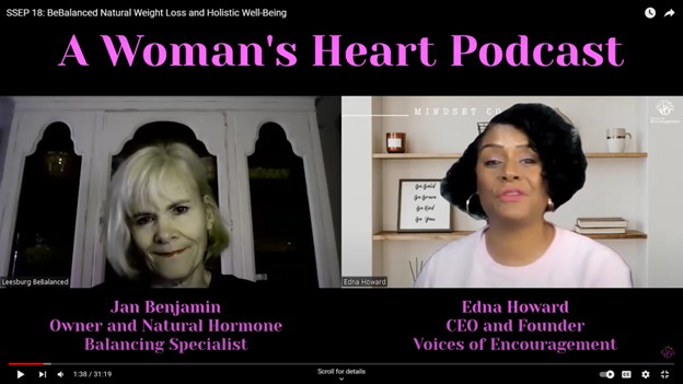 A Woman’s Heart Podcast Interviews BeBalanced Owner Jan Benjamin
