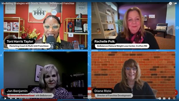 Marketing Strategies with Drastic Results – BeBalanced Franchisees join Toni Harris Taylor